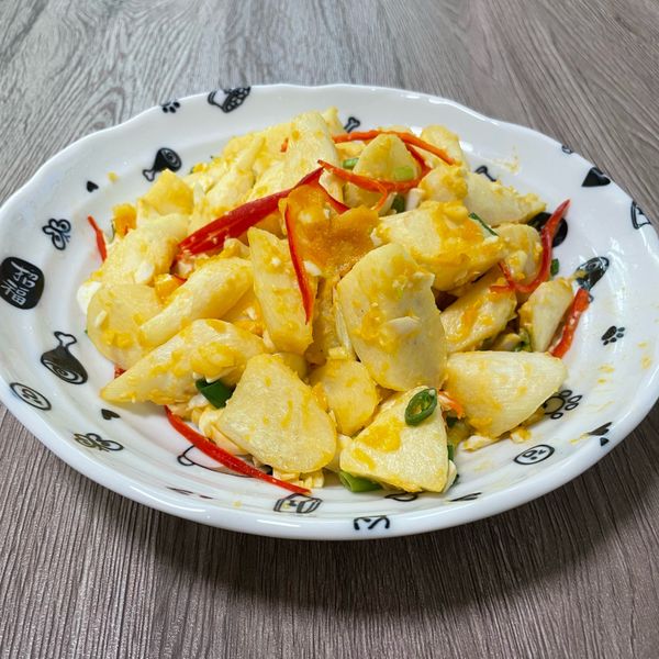 金沙筊白筍 : Nini一起做