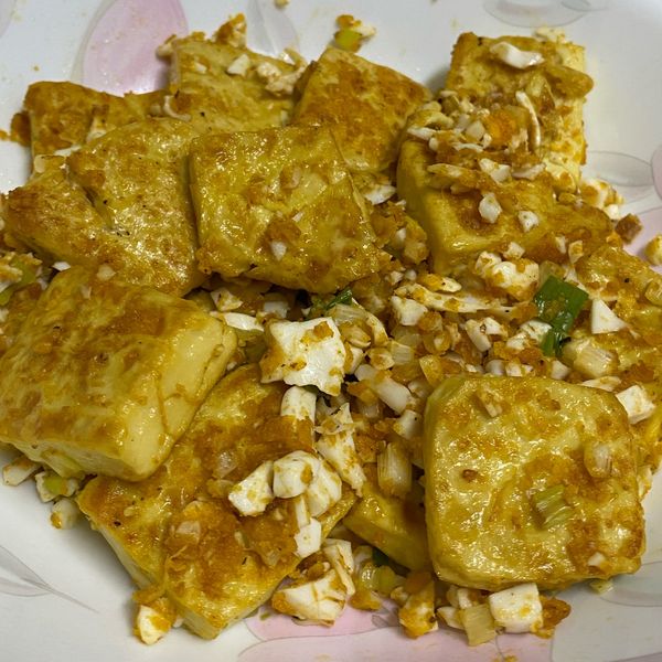 金沙雞蛋豆腐 : 陳小珊一起做