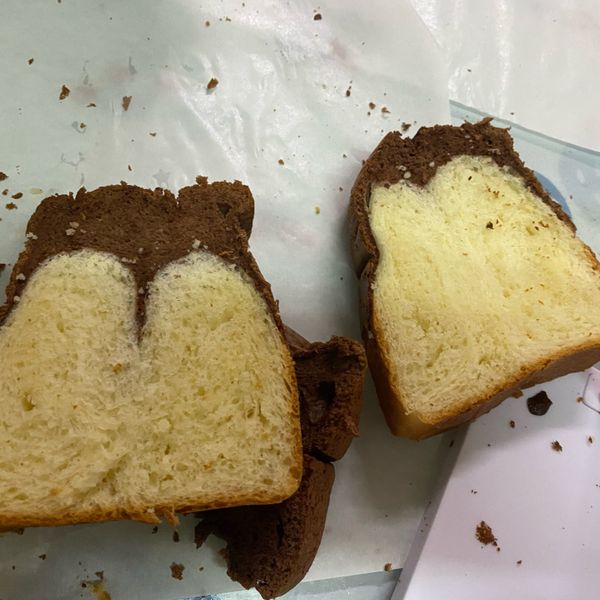 巧克力蛋糕吐司【麥典實作工坊麵包專用粉】:雙職媽媽邦邦忙 一起做