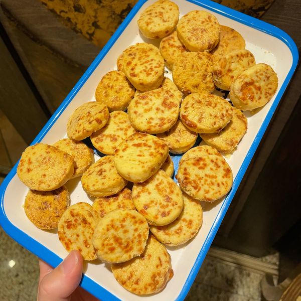 起司烤餅乾 : 陳佩蔆一起做