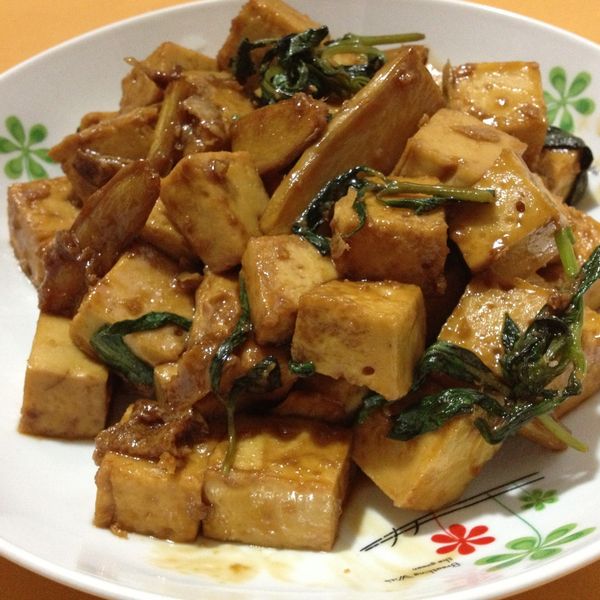 三杯百頁豆腐：Carol Wang 一起做