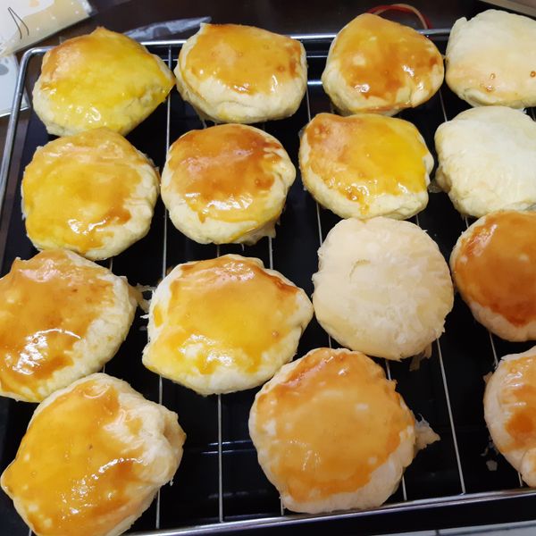 香酥太陽餅 : 兔媽一起做