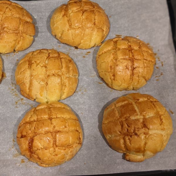 脆皮菠蘿麵包 : Betty Lin一起做