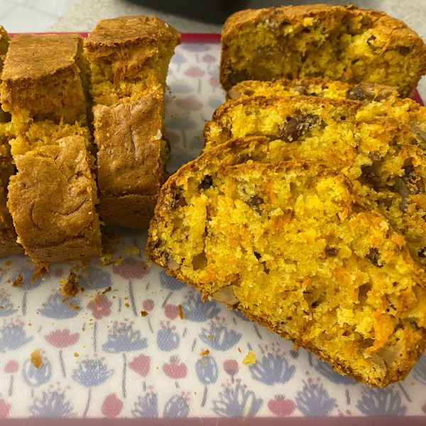 核桃紅蘿蔔蛋糕 : Hui Min  Hsiang一起做