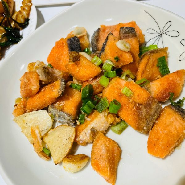 椒鹽鮭魚:Limong7635 一起做