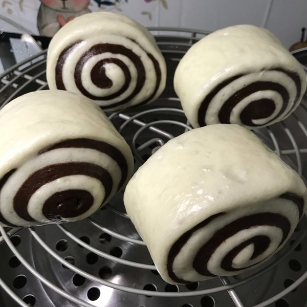 巧克力鮮奶饅頭/可可雙色饅頭 : Masa Huang一起做