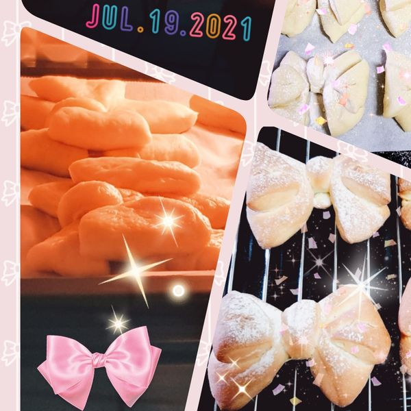 蝴蝶結麵包 : Lin Hung一起做