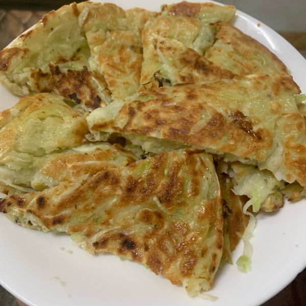 瓠瓜煎餅：郭芳華 一起做