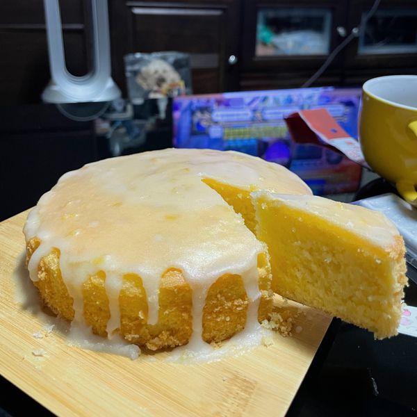 檸檬糖霜磅蛋糕 : 林冠齡一起做