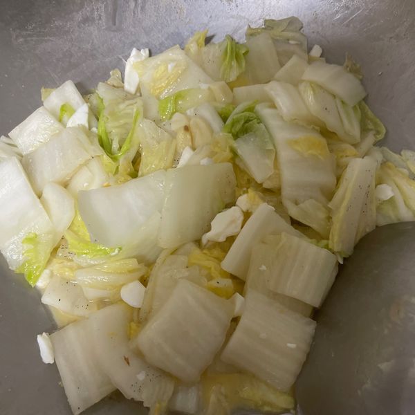 金沙燉白菜 : Ula Hsu一起做