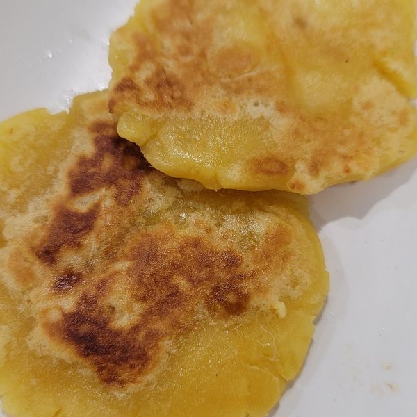 地瓜Q餅(包各種餡料，鹹甜都好吃) : mimi一起做