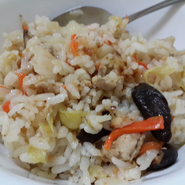 lanni  香甜高麗菜飯：Jenny Yu 一起做