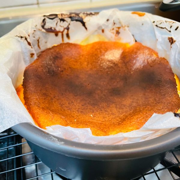 巴斯克起司蛋糕🧀️ : Echo一起做