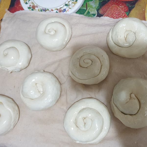 蔥油餅 : tina一起做