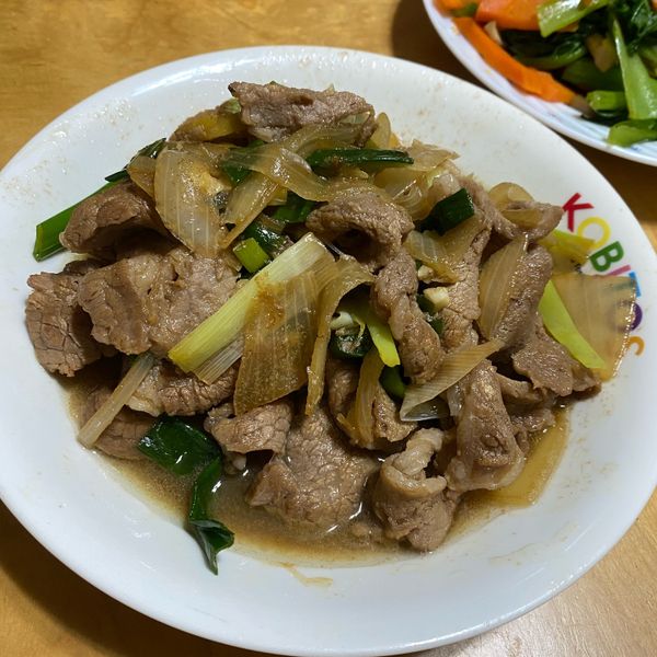 蔥爆牛肉 : George一起做