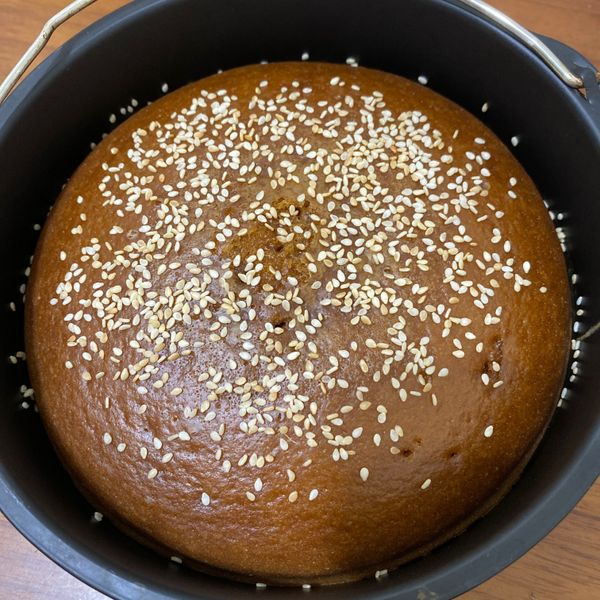 香Q黑糖糕。電鍋版 : 羅十三一起做