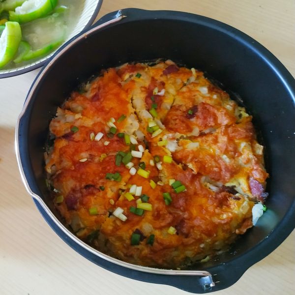 Mimi♥培根馬鈴薯烘蛋 : Fion Lee一起做