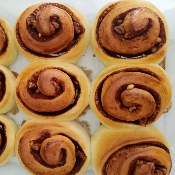 好香的肉桂捲～ : 黃文鳳一起做