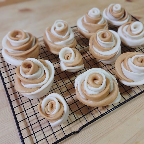 牛奶黑糖捲饅頭：LaiFangYi 一起做