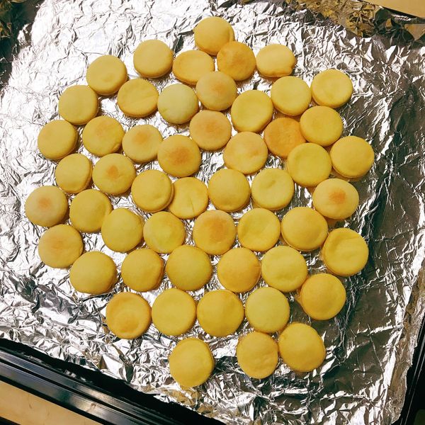 南瓜狗餅乾(犬配方)：Mia 一起做