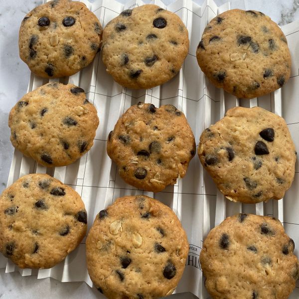 巧克力豆餅乾 : Pin一起做