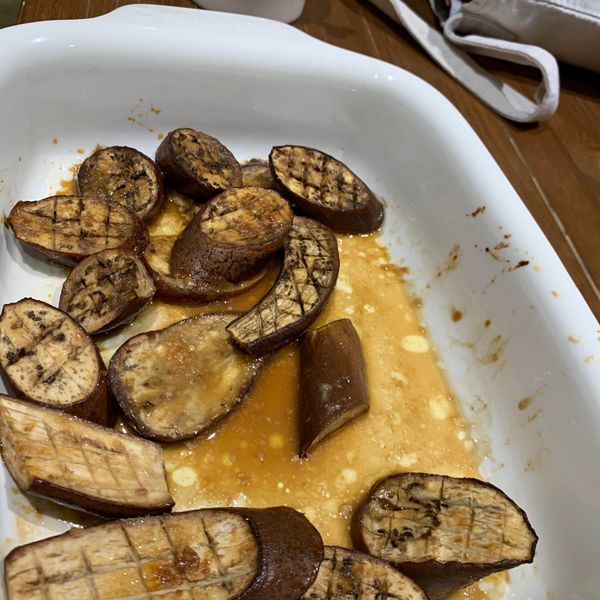 味噌烤茄子：黃若瑀 一起做