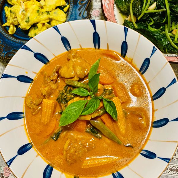 泰式咖哩雞(紅) : 芸❤️一起做