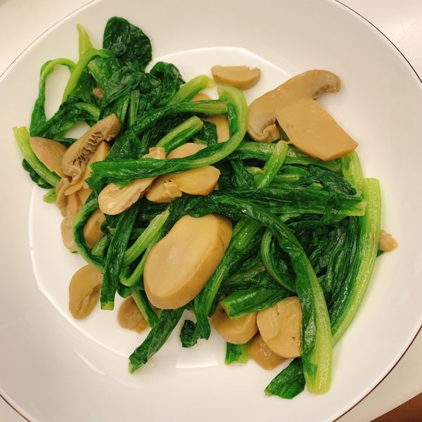 奶油蘑菇A菜 (生酮/低醣) : hsuan一起做