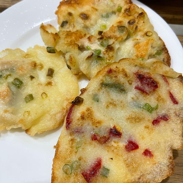 傳統味香蔥麵粉煎 : Ya一起做