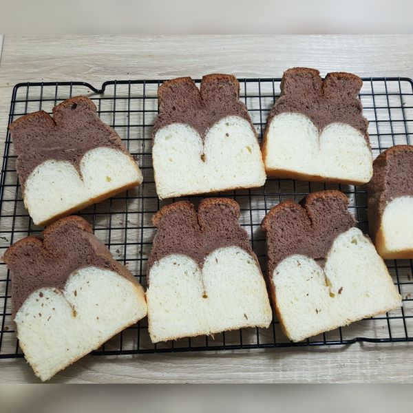 巧克力蛋糕吐司【麥典實作工坊麵包專用粉】:慈慈廚房 一起做