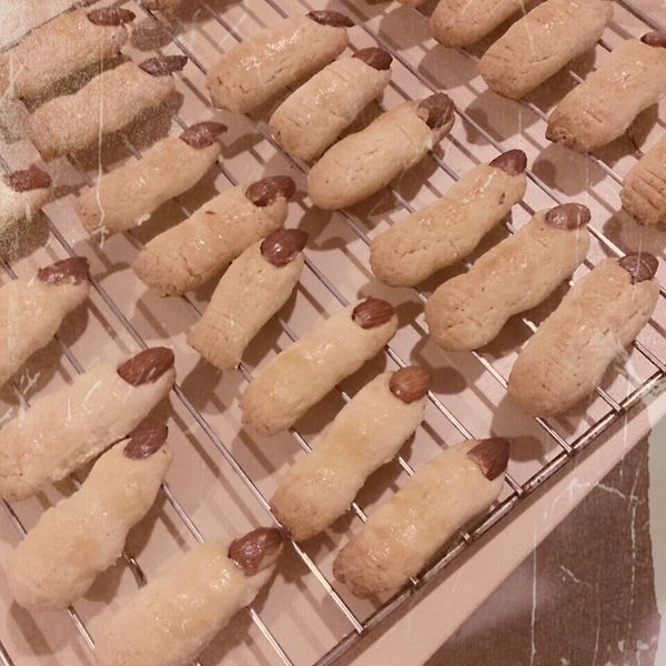 萬聖節巫婆手指餅乾 Witch Finger Cookies ：Ke Hsiuying 一起做
