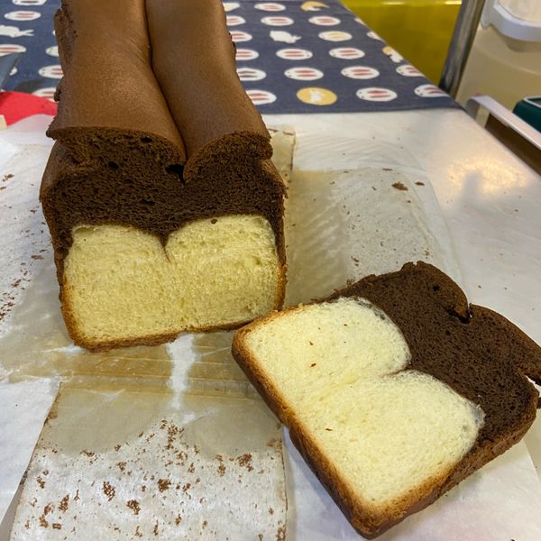 巧克力蛋糕吐司【麥典實作工坊麵包專用粉】:kasumi 一起做