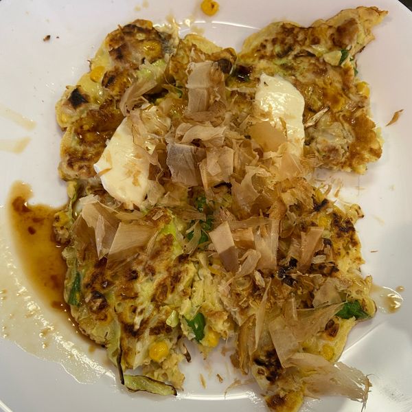 大阪燒（お好み焼き）：Anita Tang 一起做