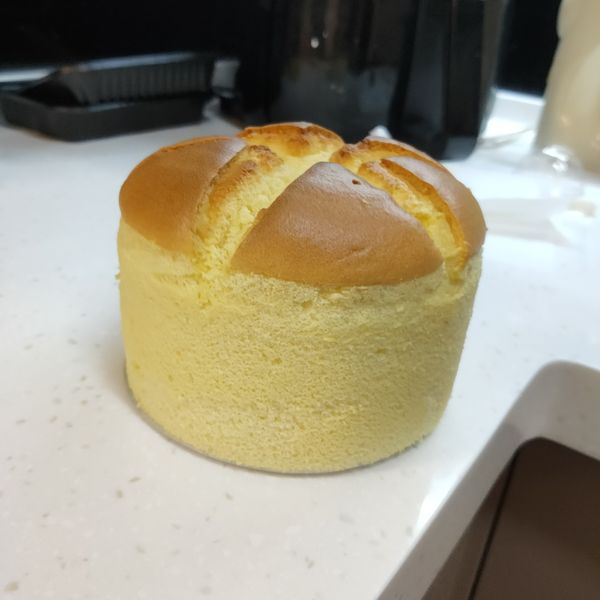 原味戚風 : 靈芝草一起做