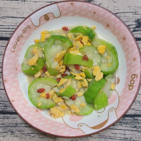 懶人料理 - 絲瓜炒蛋 : Chiy-Yun一起做
