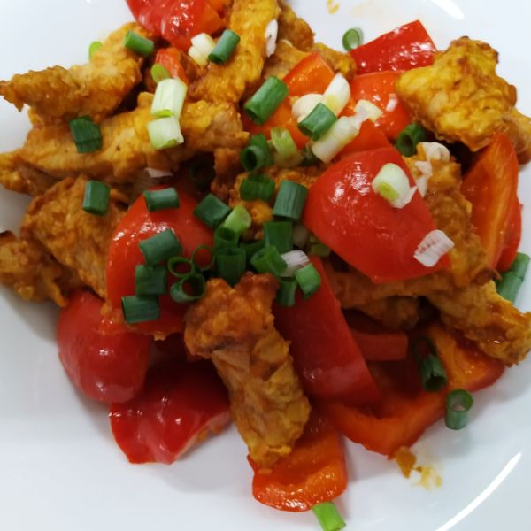 家常系列-糖醋里肌 上桌秒殺！ : 馨茹一起做