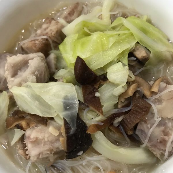 芋頭米粉湯：甜妮 一起做