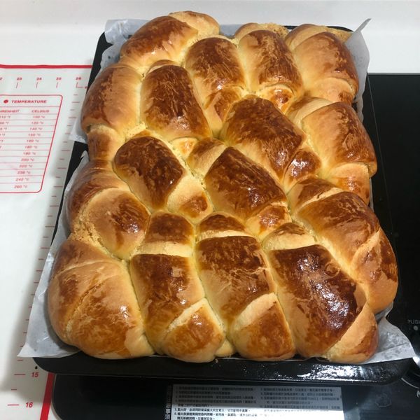 ｜奶香麵包｜包奶酥｜新手沒問題 : 林秋桂一起做