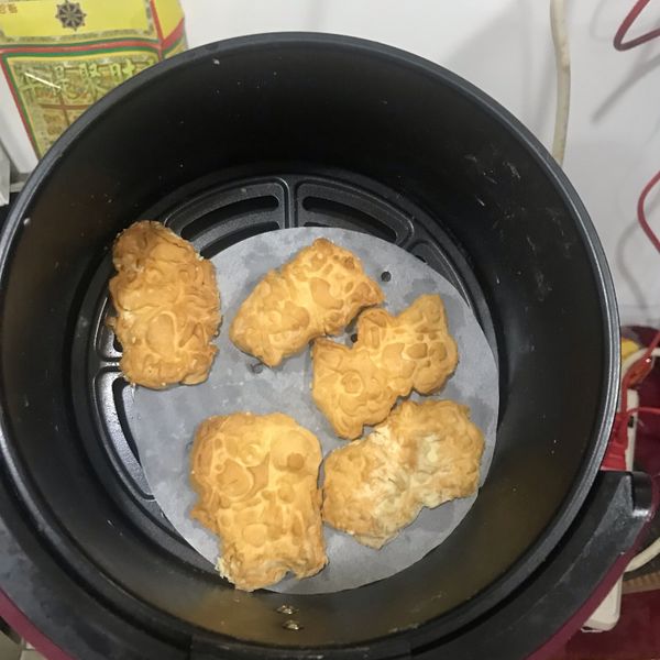 氣炸鍋-餅乾 : 黃小甯一起做