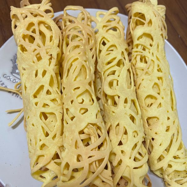 氣炸蕾絲蛋捲 : 羅十三一起做