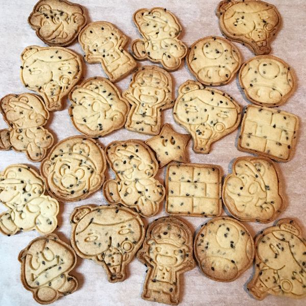 手工有機黑芝麻豆渣餅乾❤!!! : Shan-Ju Yang一起做