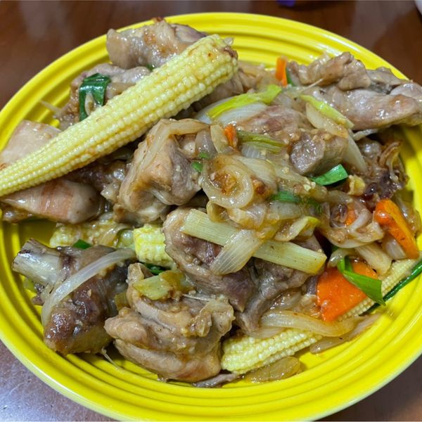 蔥燒去骨雞腿 : YOKO一起做