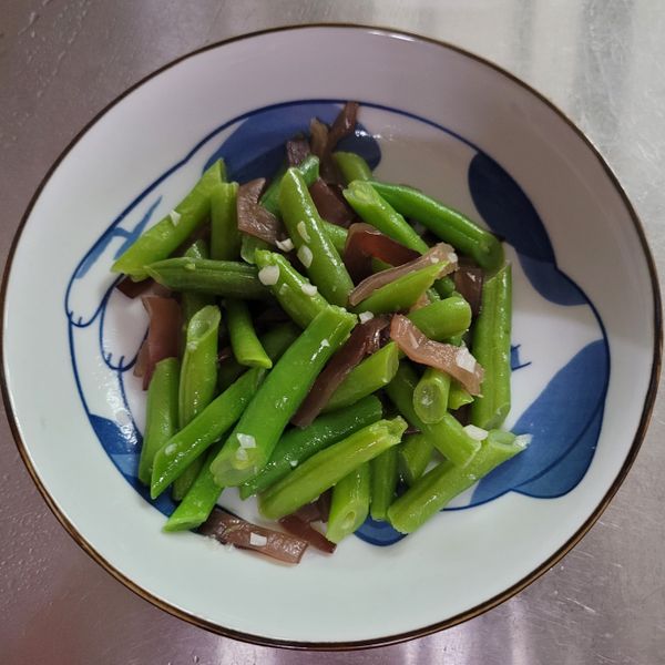 炒四季豆：Chiy-Yun 一起做