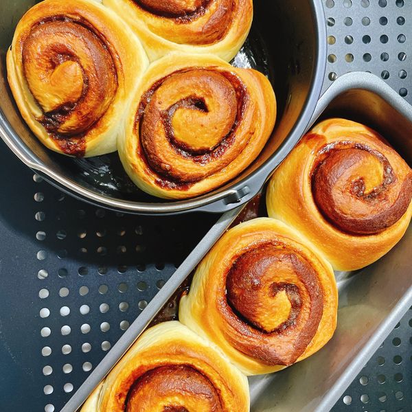 不收藏會後悔！吮指回味的【肉桂捲】 : 麻糬一起做