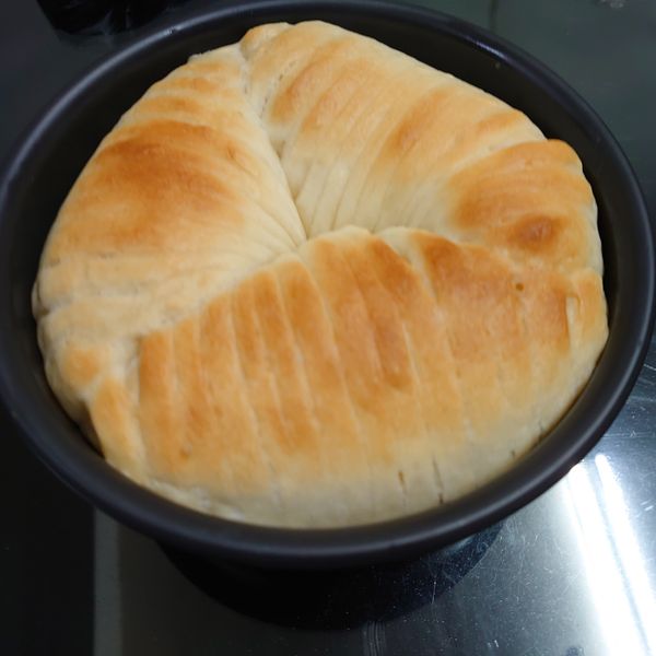 🧶毛線球麵包（內餡葡萄乾奶酥）🧶：Ivy Chen 一起做