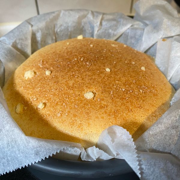 古早味起司戚風蛋糕 : 橙橙媽一起做