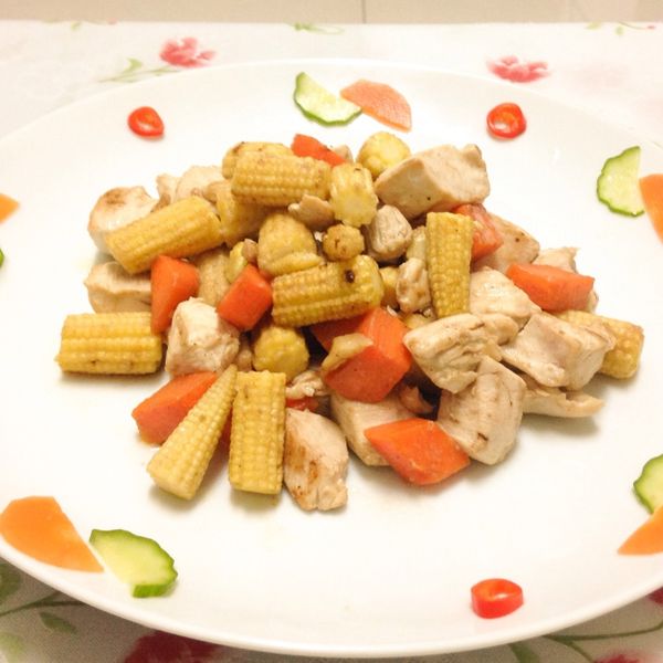 椒鹽雞丁 : 林位青一起做