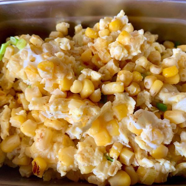 玉米炒蛋：JunyouLu  一起做