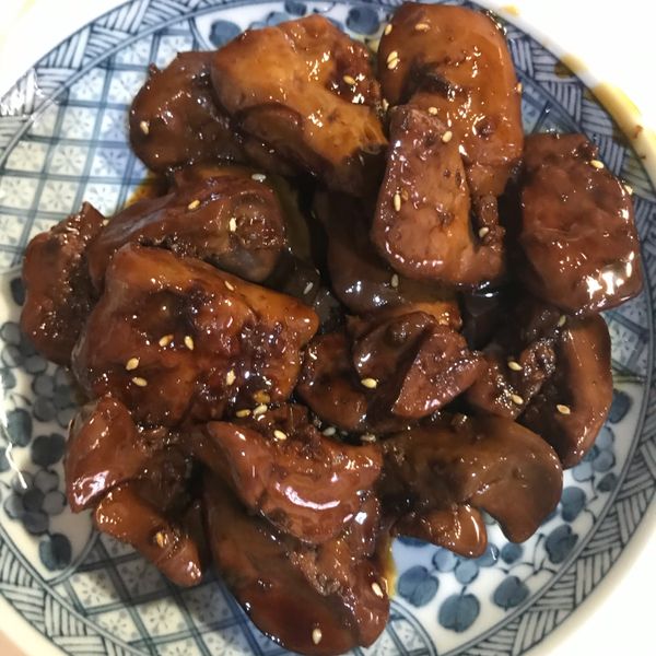 醬燒黑羽土雞肝 : Gina Lo一起做