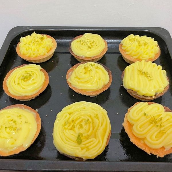 🌹玫瑰檸檬塔🍋:柯昕伶 一起做